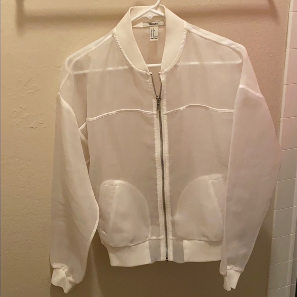 White jacket